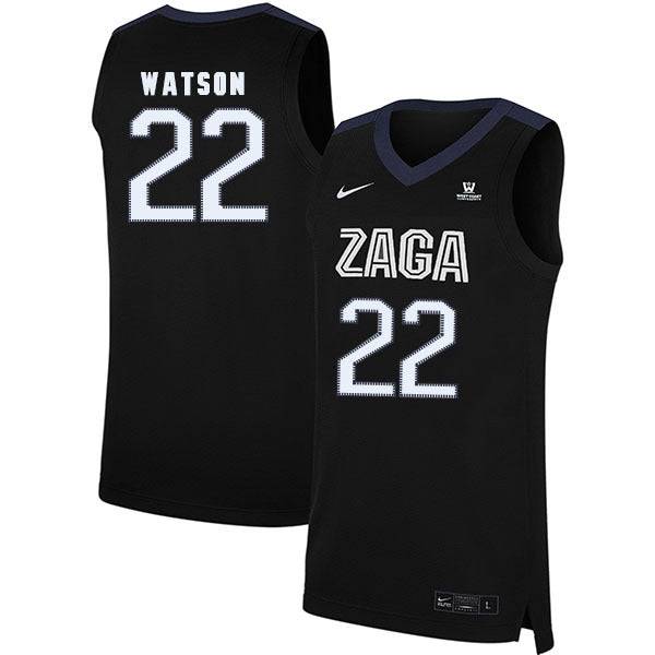 Anton Watson 22 Black College Football Jersey football jersey product view 1