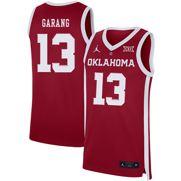 Anyang Garang 13 Red College Football Jersey football jersey product view 1
