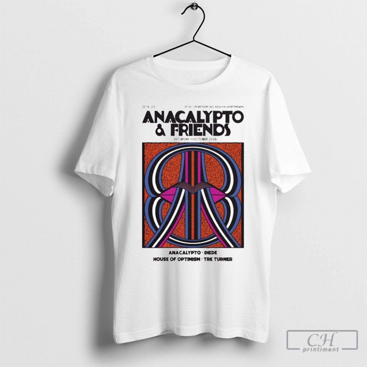 Apocalypto Friends Oct 11 2025 Ot301 Amsterdam Shirt Tee Unisex T-shirt, Sweatshirt, Hoodie, Long Sleeve Tee - T-Shirt, Sweatshirt, Hoodie