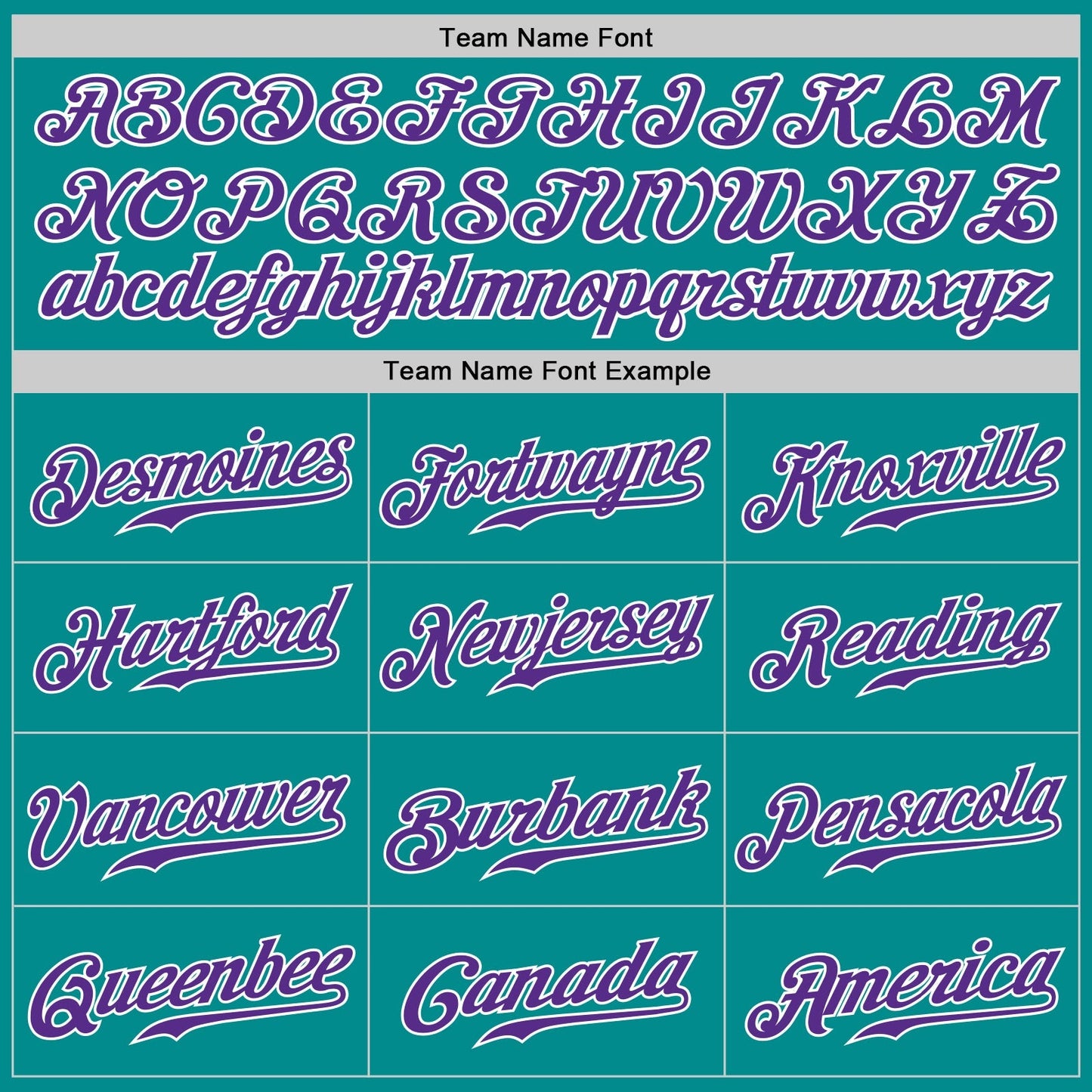 Custom Aqua Purple-White Authentic Baseball Jersey baseball jersey product view 4