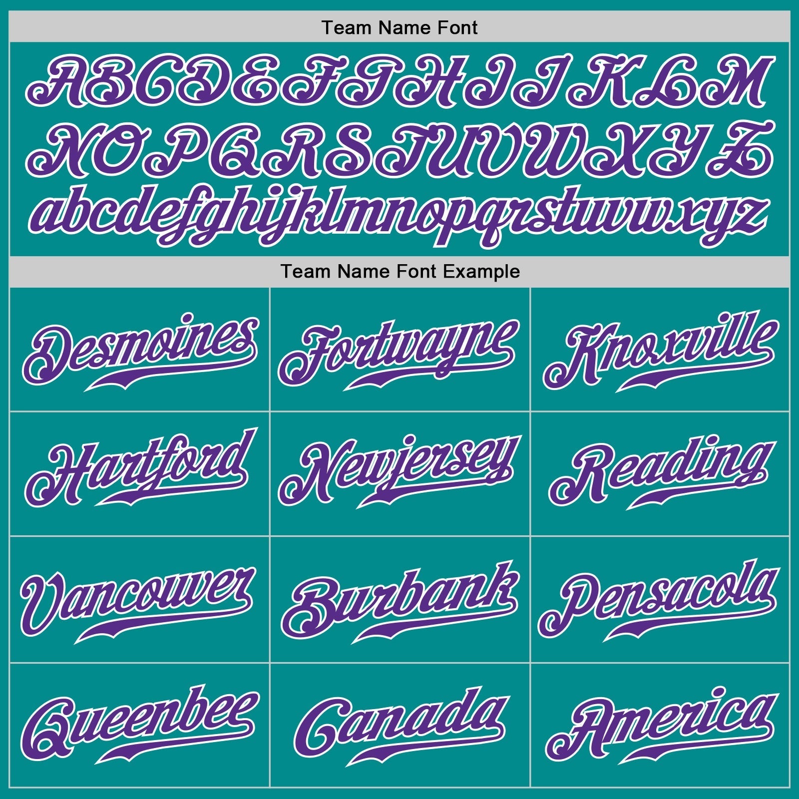 Custom Aqua Purple-White Authentic Baseball Jersey baseball jersey product view 4