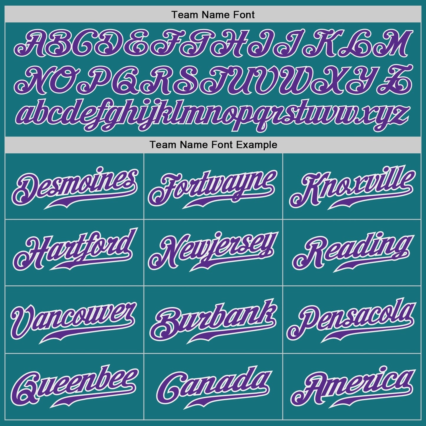 Custom Teal Purple-White Authentic Baseball Jersey baseball jersey product view 4