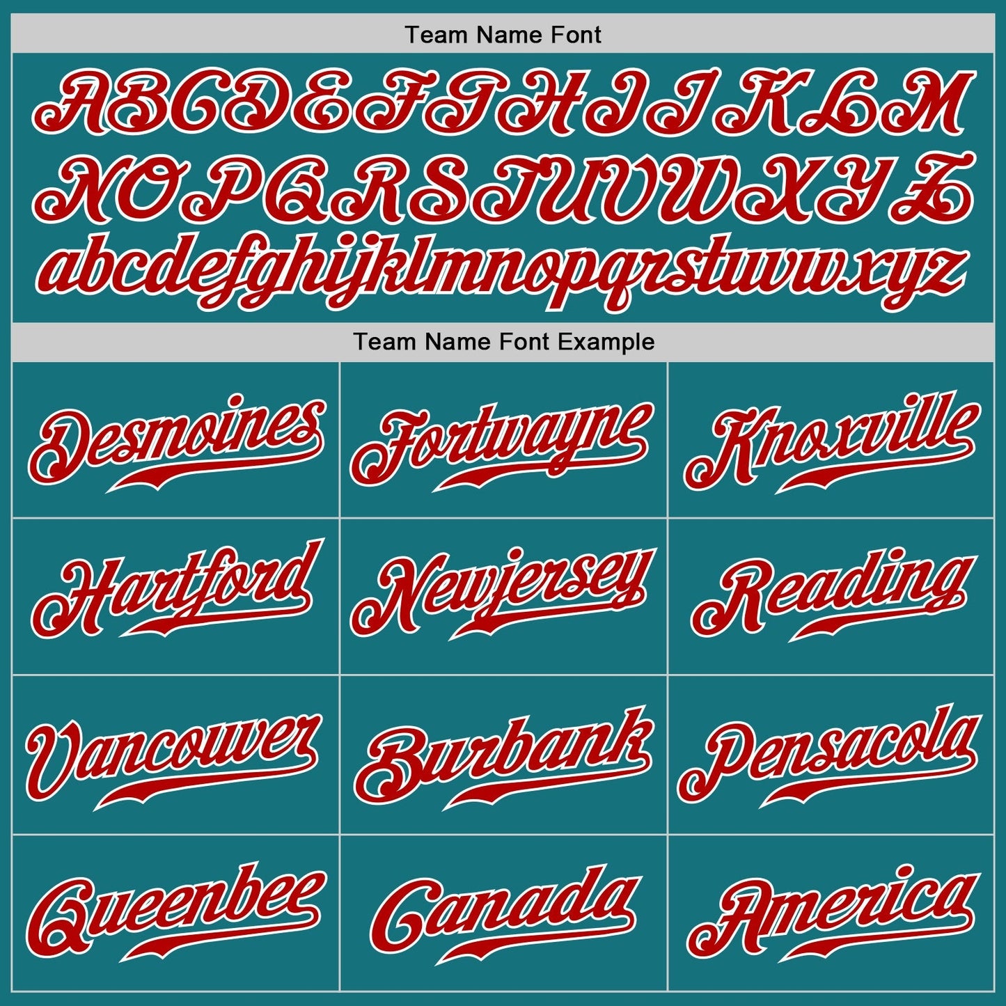 Custom Teal Red-White Authentic Baseball Jersey baseball jersey product view 4