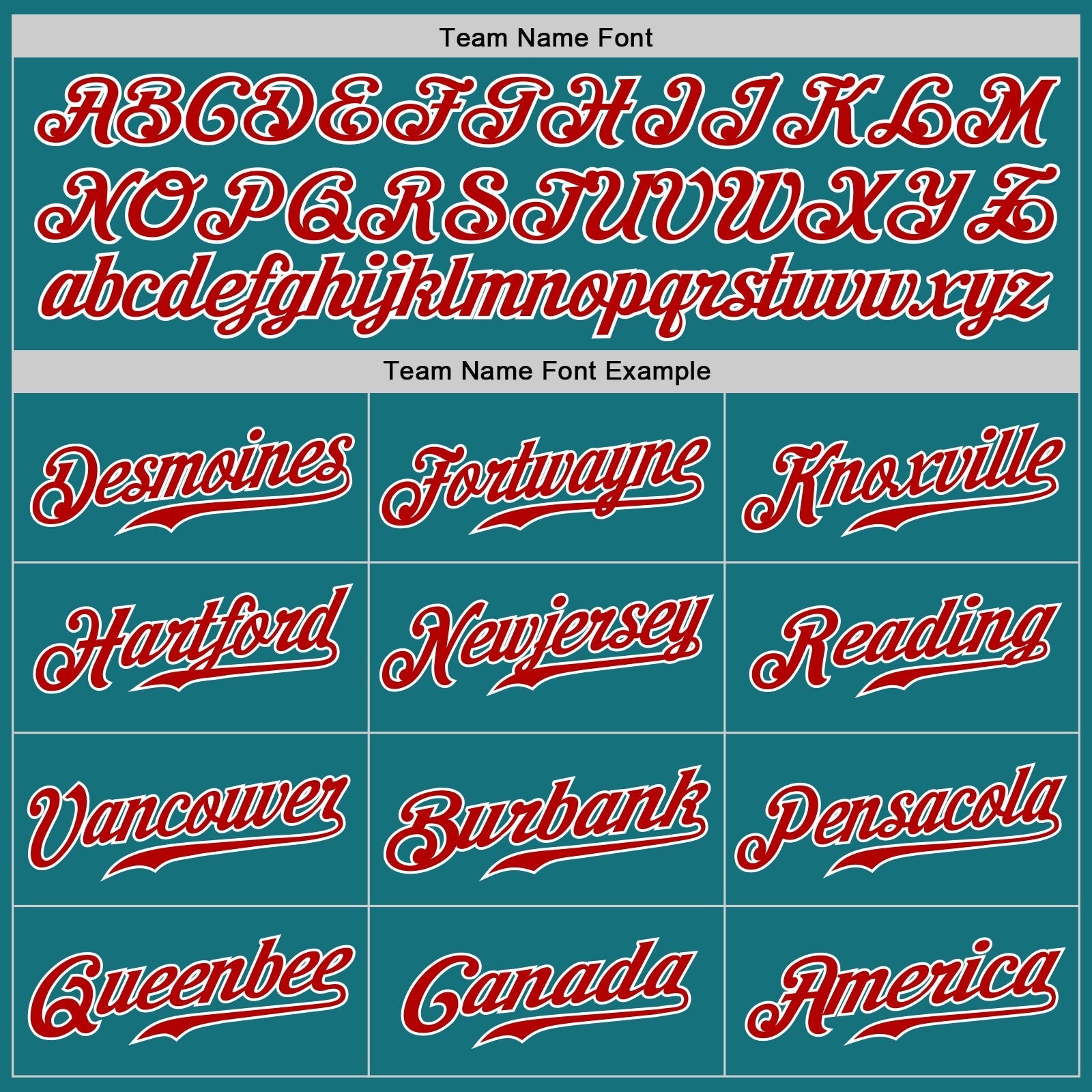 Custom Teal Red-White Authentic Baseball Jersey baseball jersey product view 4