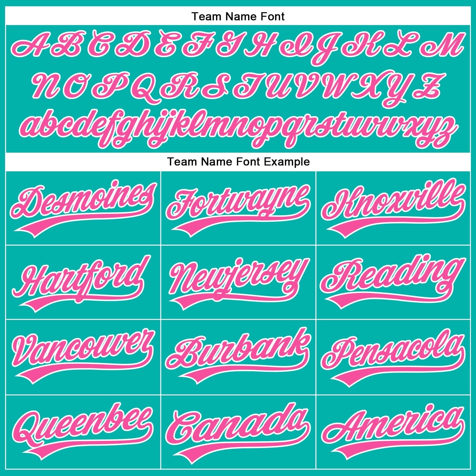 Custom Aqua Pink-White Authentic Baseball Jersey baseball jersey product view 5