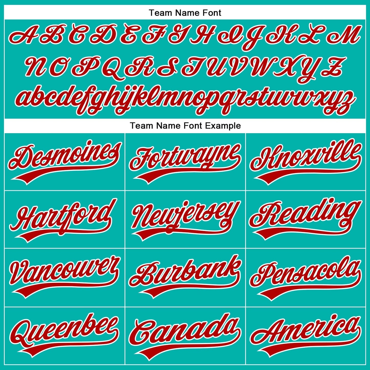 Custom Aqua White Pinstripe Red Authentic Baseball Jersey baseball jersey product view 4