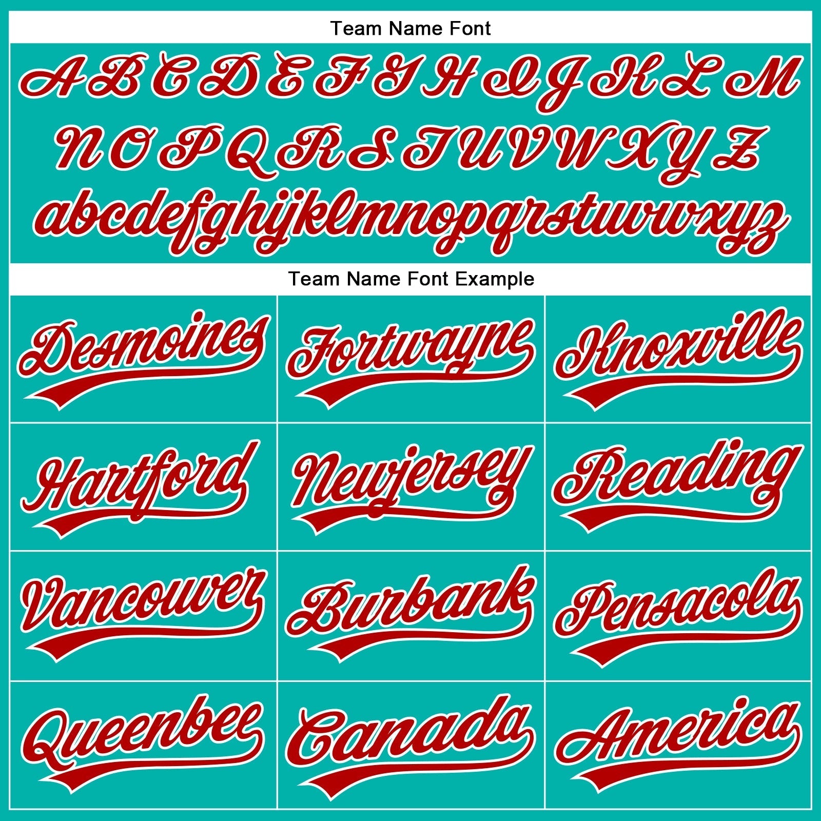 Custom Aqua White Pinstripe Red Authentic Baseball Jersey baseball jersey product view 4
