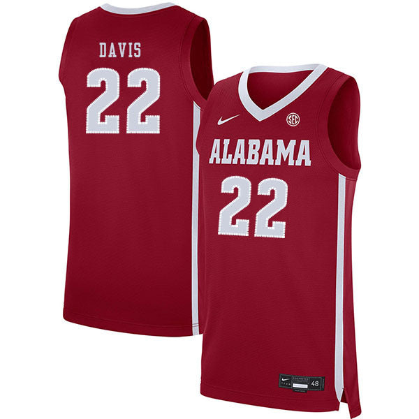 Ar'Mond Davis 22 Red College Football Jersey football jersey product view 1