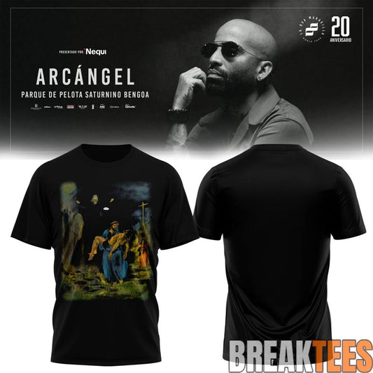 Arcngel La 8va Maravilla World Tour 20 Aniversario Tee Unisex T-shirt, Sweatshirt, Hoodie, Long Sleeve Tee - T-Shirt, Sweatshirt, Hoodie