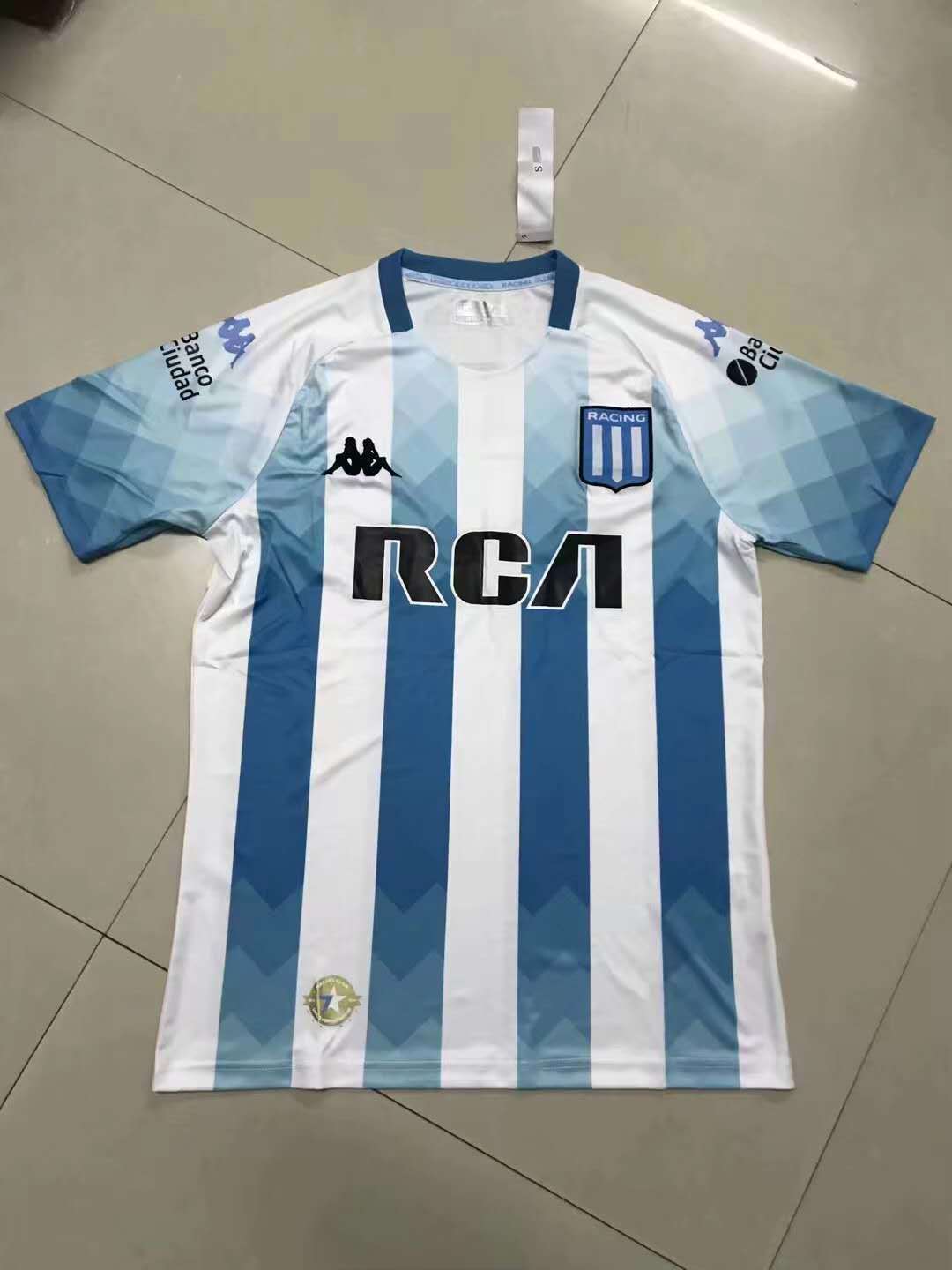 Argentine Athletics 19-20 Style 4 Soccer Jersey baseball jersey product view 1