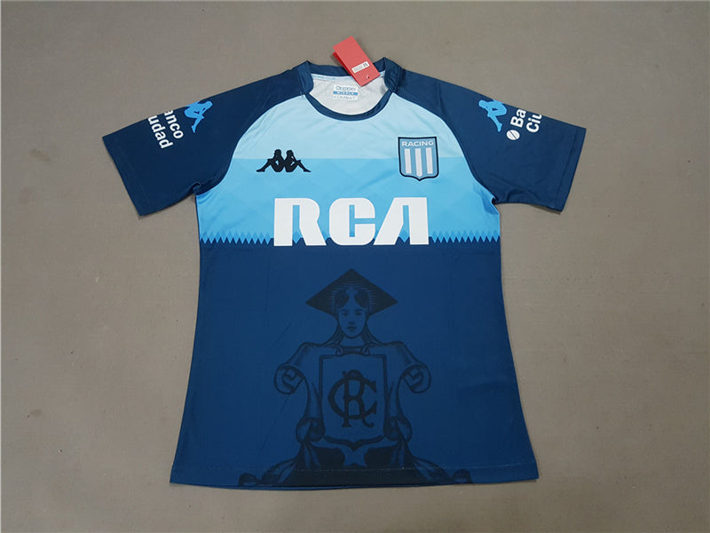 Argentine Athletics away blue soccer jersey baseball jersey product view 1