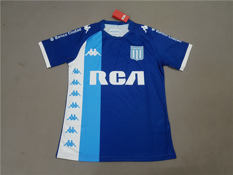 Argentine Athletics second away blue and white soccer jersey baseball jersey product view 1
