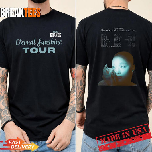Ariana Grande 2026 The Eternal Sunshine Tour Shirt Unisex T-shirt, Sweatshirt, Hoodie, Long Sleeve Tee - T-Shirt, Sweatshirt, Hoodie