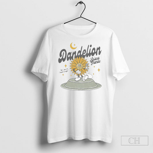Ariana Grande Dandelion Can You See I Bloom At Night Shirt Tee Unisex T-shirt, Sweatshirt, Hoodie, Long Sleeve Tee - T-Shirt, Sweatshirt, Hoodie