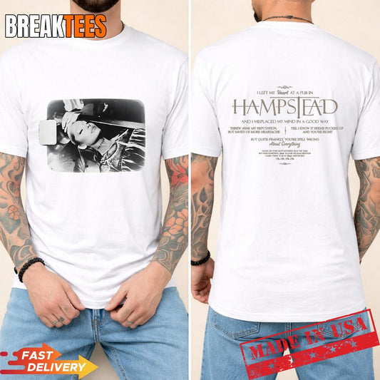 Ariana Grande Merch Hampstead Photo T-Shirt Unisex T-shirt, Sweatshirt, Hoodie, Long Sleeve Tee - T-Shirt, Sweatshirt, Hoodie