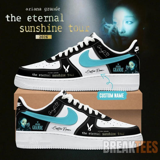 Ariana Grande The Eternal Sunshine Tour 2026 Air Force 1 Shoes Unisex T-shirt, Sweatshirt, Hoodie, Long Sleeve Tee - T-Shirt, Sweatshirt, Hoodie