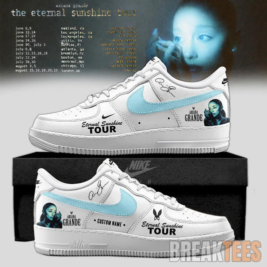 Ariana Grande The Eternal Sunshine Tour 2026 Air Force 1 Sneakers Unisex T-shirt, Sweatshirt, Hoodie, Long Sleeve Tee - T-Shirt, Sweatshirt, Hoodie