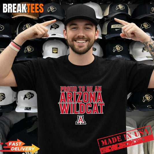 Arizona Basketball Proud To Be An Arizona Wildcat Shirt Unisex T-shirt, Sweatshirt, Hoodie, Long Sleeve Tee - T-Shirt, Sweatshirt, Hoodie