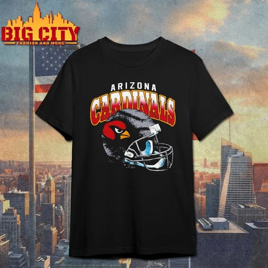 Arizona Cardinals Gradient Helmet Shirt Unisex T-shirt, Sweatshirt, Hoodie, Long Sleeve Tee - T-Shirt, Sweatshirt, Hoodie