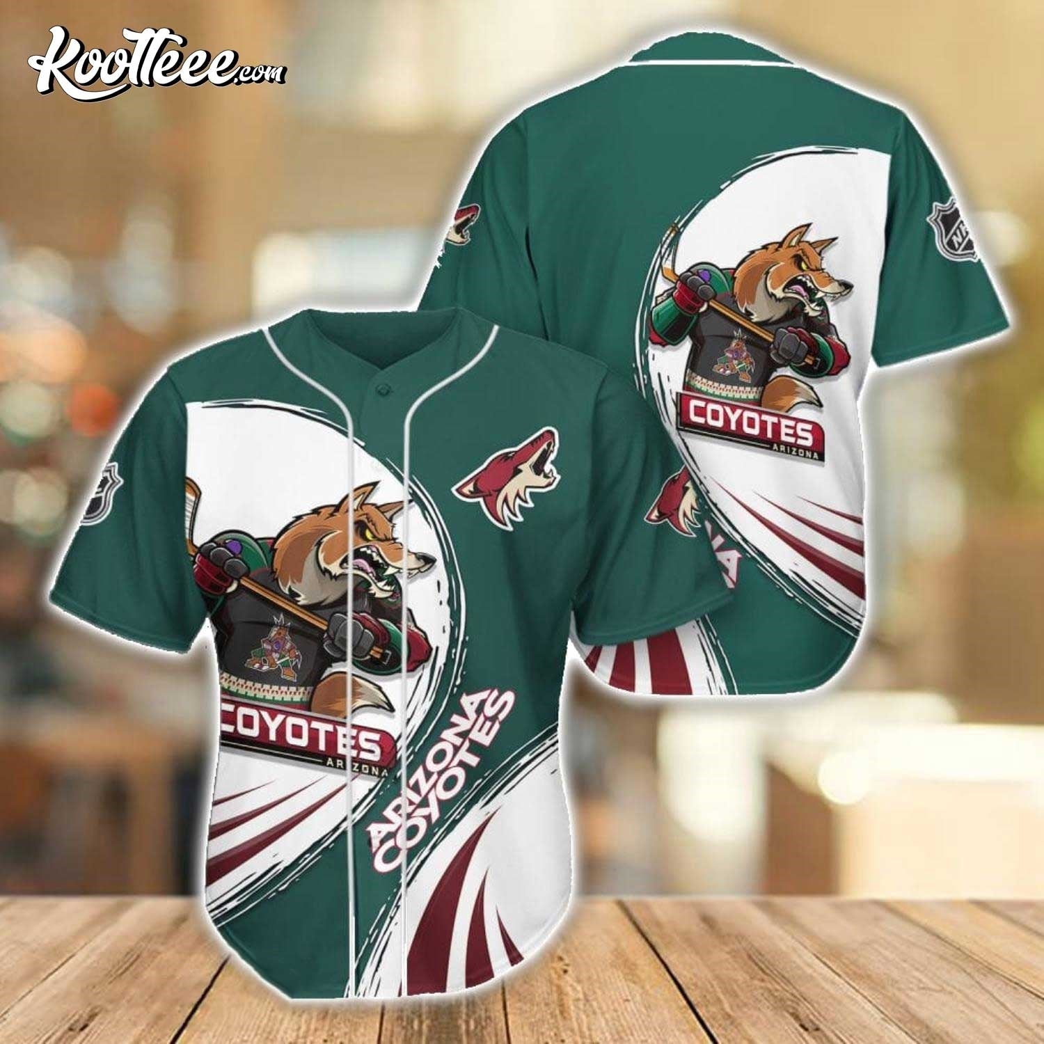 Arizona Coyotes Sport Team Gift Baseball Jersey baseball jersey product view 1