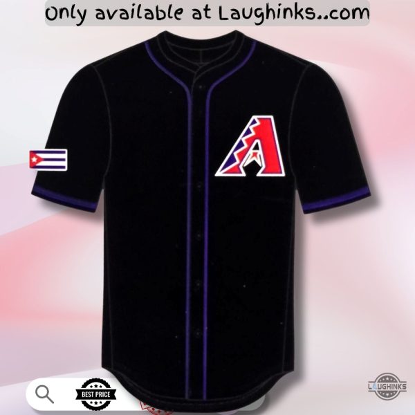 Arizona Diamondbacks Cuban Heritage Baseball Jersey Shirt Giveaway 2025 baseball jersey product view 1