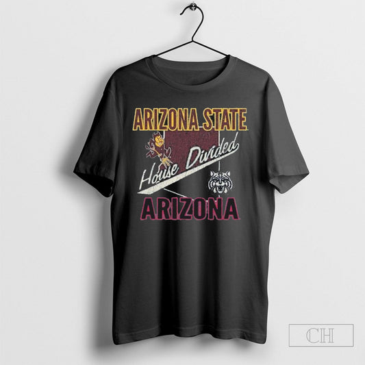 Arizona State Sun Devils House Divided Vs Arizona Shirt Tee Unisex T-shirt, Sweatshirt, Hoodie, Long Sleeve Tee - T-Shirt, Sweatshirt, Hoodie