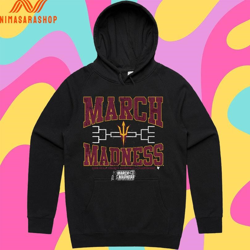 Arizona State Sun Devils WBB 2026 March Madness Ncaa - Adult & Kids T-Shirts, Sweatshirts & Hoodies apparel design preview 2