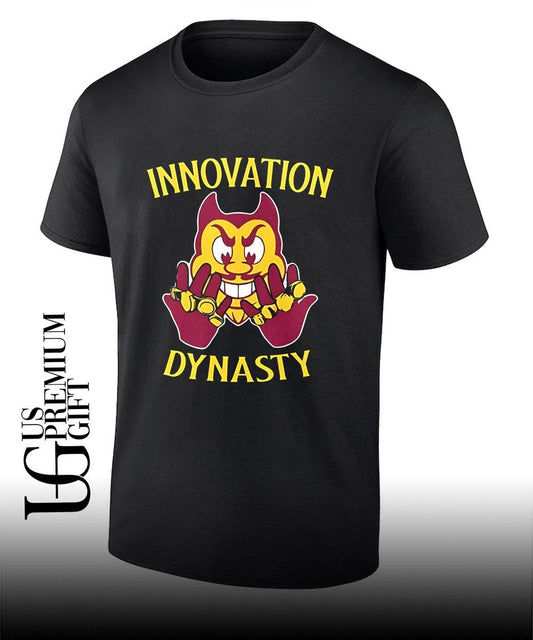 Arizona State Sun Devils mascot Innovation Dynasty 2022 shirt Unisex T-shirt, Sweatshirt, Hoodie, Long Sleeve Tee - T-Shirt, Sweatshirt, Hoodie