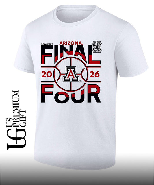 Arizona Wildcats 2026 Mens Basketball Final Four Bound shirt Unisex T-shirt, Sweatshirt, Hoodie, Long Sleeve Tee - T-Shirt, Sweatshirt, Hoodie