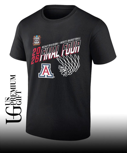 Arizona Wildcats 2026 NCAA D1 Mens Basketball March Madness Final Four shirt Unisex T-shirt, Sweatshirt, Hoodie, Long Sleeve Tee - T-Shirt, Sweatshirt, Hoodie