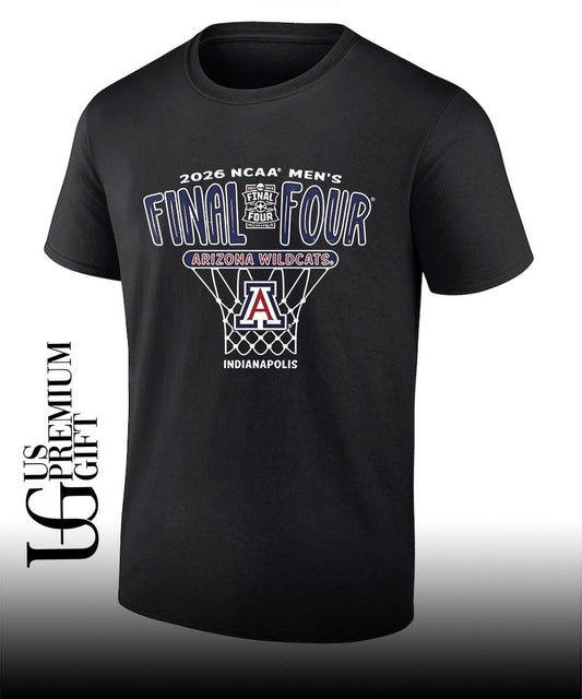 Arizona Wildcats 2026 NCAA Mens Final Four basketball Nets shirt Unisex T-shirt, Sweatshirt, Hoodie, Long Sleeve Tee - T-Shirt, Sweatshirt, Hoodie