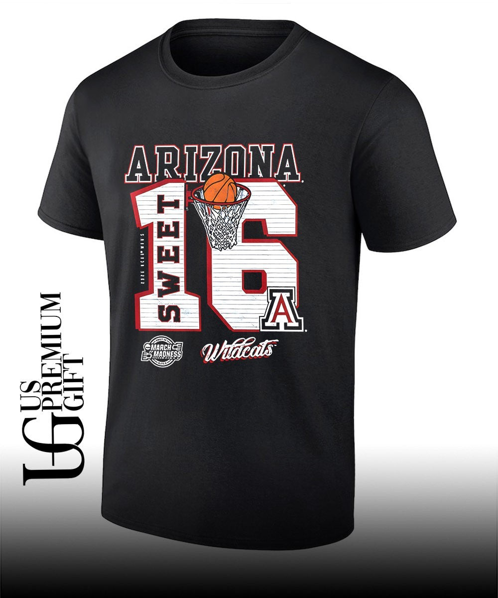 Arizona Wildcats 2026 NCAA Mens basketball March Madness Sweet 16 Bound shirt Unisex T-shirt, Sweatshirt, Hoodie, Long Sleeve Tee - T-Shirt, Sweatshirt, Hoodie