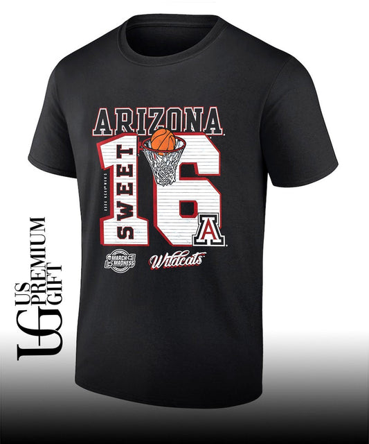 Arizona Wildcats 2026 NCAA Mens basketball March Madness Sweet 16 Bound shirt Unisex T-shirt, Sweatshirt, Hoodie, Long Sleeve Tee - T-Shirt, Sweatshirt, Hoodie