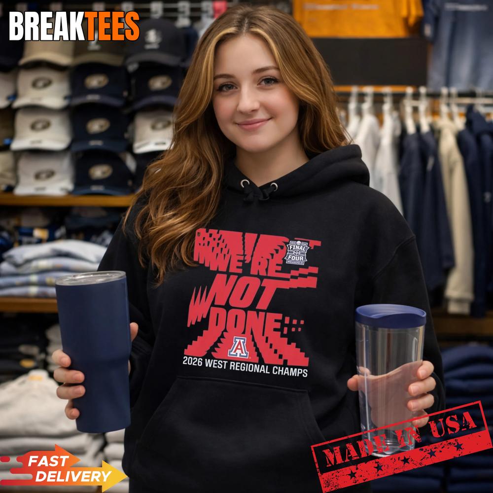 Arizona Wildcats 2026 West Regional Champions - Adult & Kids T-Shirts, Sweatshirts & Hoodies apparel design preview 4