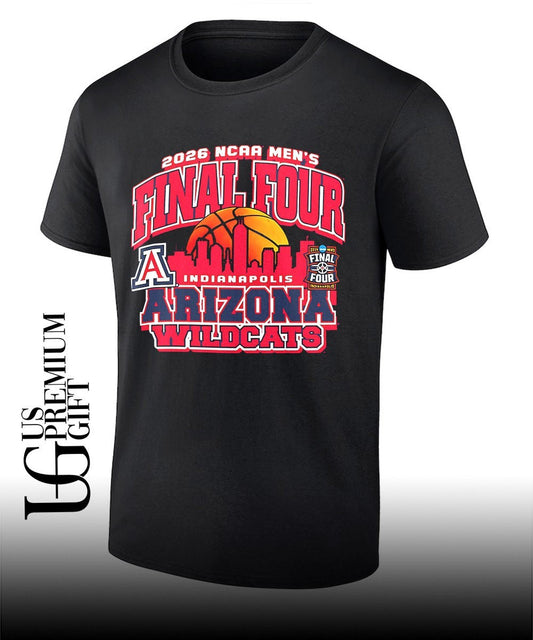 Arizona Wildcats Champion 2026 NCAA Mens Basketball Final Four Bound shirt Unisex T-shirt, Sweatshirt, Hoodie, Long Sleeve Tee - T-Shirt, Sweatshirt, Hoodie