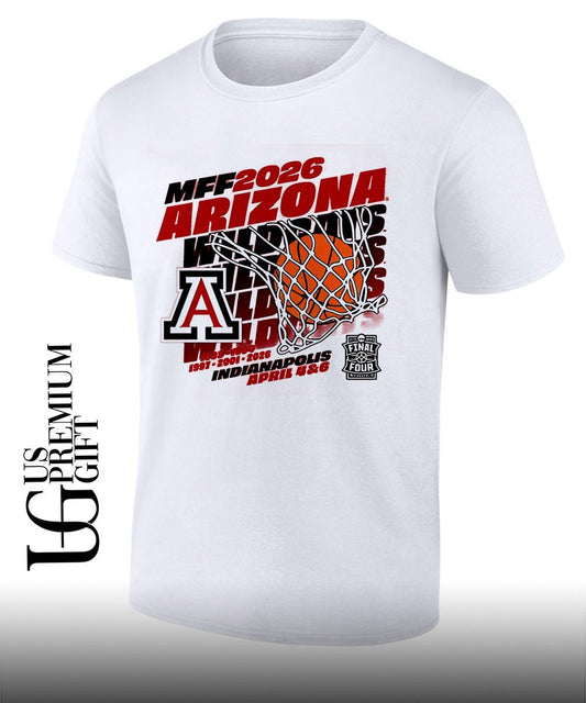 Arizona Wildcats MFF 2026 Mens Basketball Final Four Bound shirt Unisex T-shirt, Sweatshirt, Hoodie, Long Sleeve Tee - T-Shirt, Sweatshirt, Hoodie