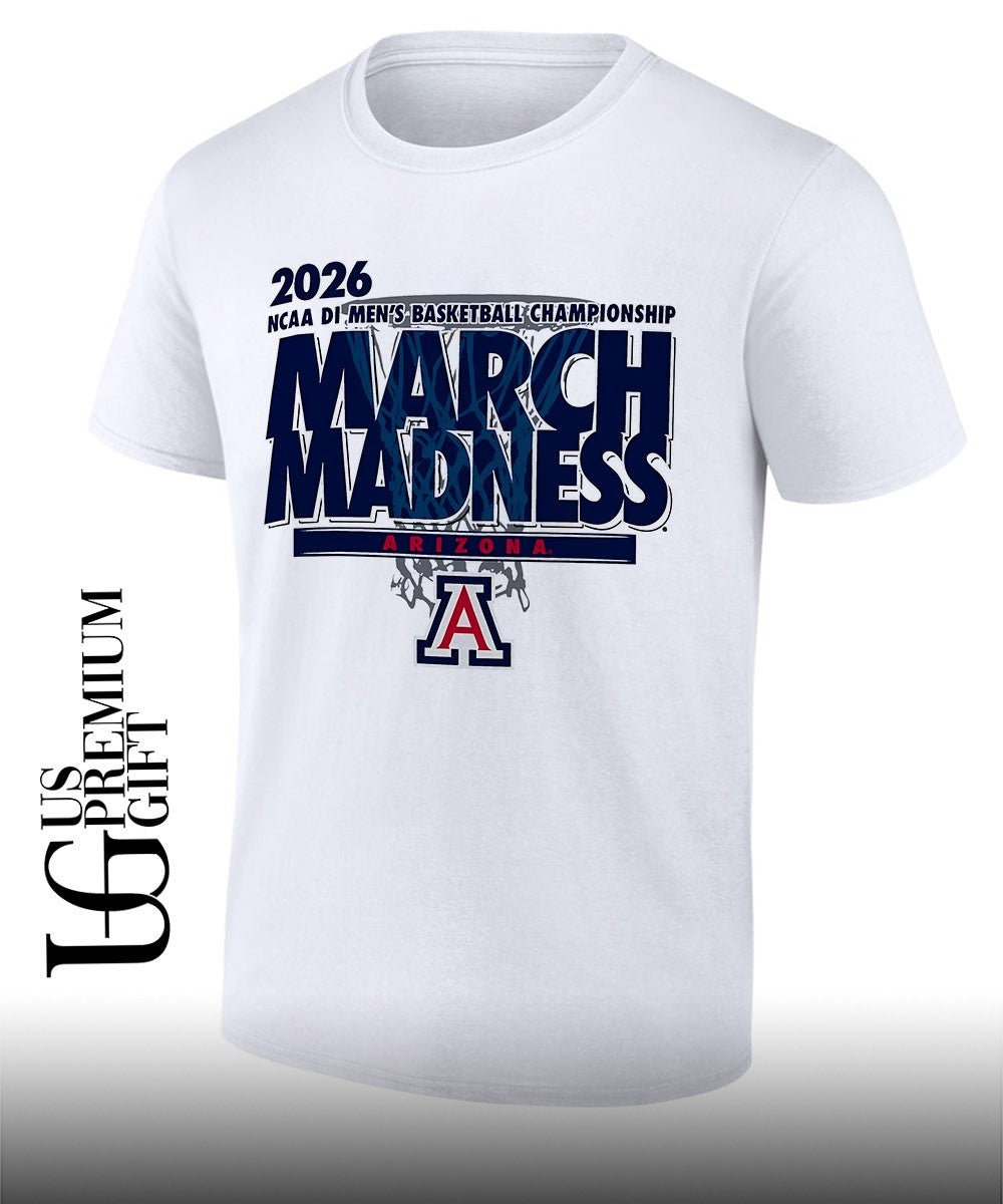 Arizona Wildcats March Madness NCAA D1 Mens basketball Championship 2026 shirt Unisex T-shirt, Sweatshirt, Hoodie, Long Sleeve Tee - T-Shirt, Sweatshirt, Hoodie