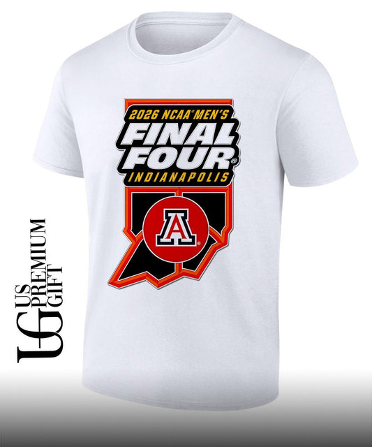 Arizona Wildcats Mens Basketball 2026 Final Four logo shirt Unisex T-shirt, Sweatshirt, Hoodie, Long Sleeve Tee - T-Shirt, Sweatshirt, Hoodie
