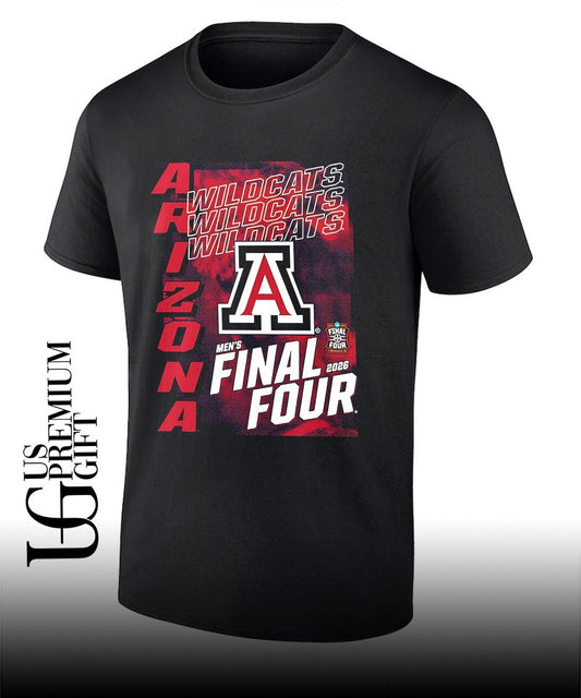 Arizona Wildcats Mens Final Four 2026 NCAA Basketball Tournament March Madness shirt Unisex T-shirt, Sweatshirt, Hoodie, Long Sleeve Tee - T-Shirt, Sweatshirt, Hoodie