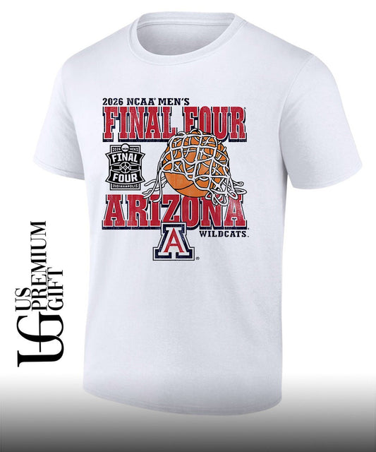 Arizona Wildcats NCAA Mens Basketball 2026 Final Four Net shirt Unisex T-shirt, Sweatshirt, Hoodie, Long Sleeve Tee - T-Shirt, Sweatshirt, Hoodie