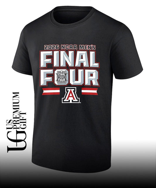 Arizona Wildcats Womens basketball Final Four 2026 blocked stripe shirt Unisex T-shirt, Sweatshirt, Hoodie, Long Sleeve Tee - T-Shirt, Sweatshirt, Hoodie