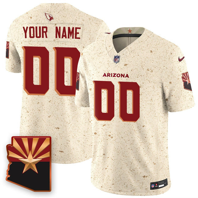 Arizona Cardinals Active Player Custom 2025 F.U.S.E. “Rivalries” Vapor Untouchable Football Jersey football jersey product view 1