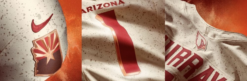 Arizona Cardinals Style 2 Football Jersey football jersey product view 1