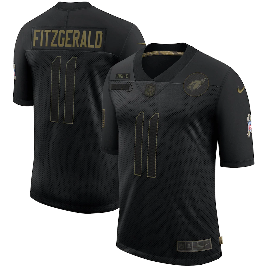Arizona Cardinals #11 Fitzgerald Football Jersey football jersey product view 1