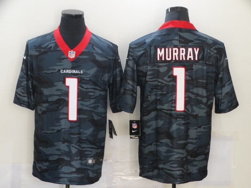 Arizona Cardinals #1 Kyler Murray 20 Camo Adult 892 Football Jersey football jersey product view 1