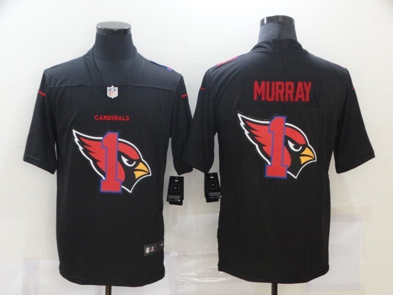 Arizona Cardinals #1 Kyler Murray Black Shadow 878 Football Jersey football jersey product view 1