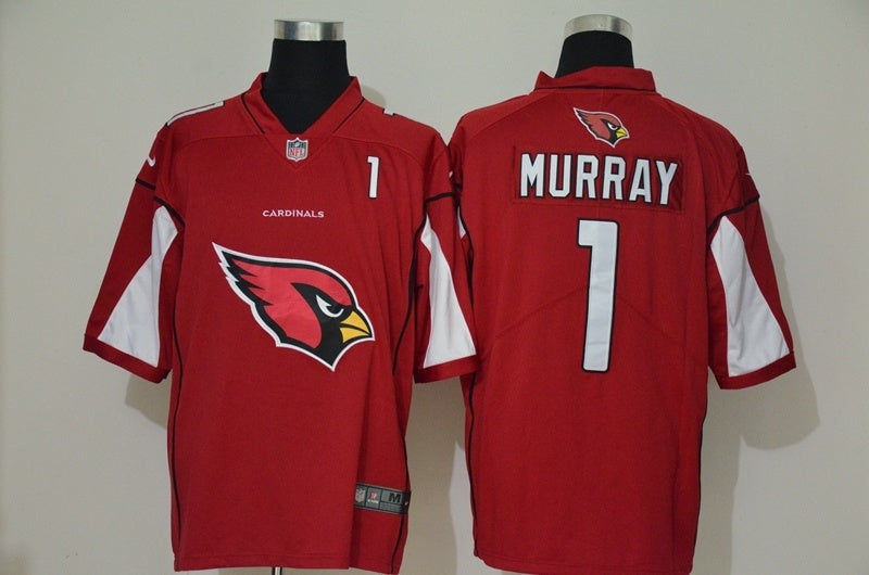 Arizona Cardinals #1 Kyler Murray Style 1 Football Jersey football jersey product view 1