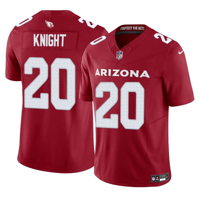 Arizona Cardinals #20 Bam Knight Red 2025 F.U.S.E. Vapor Untouchable Limited Football Jersey football jersey product view 1