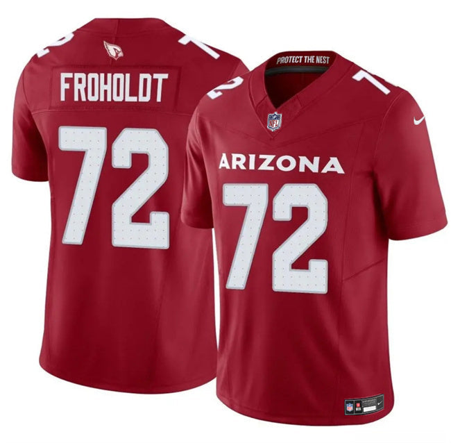 Arizona Cardinals #32 Joey Blount White 2025 F.U.S.E. Vapor Untouchable Limited Football Jersey football jersey product view 1