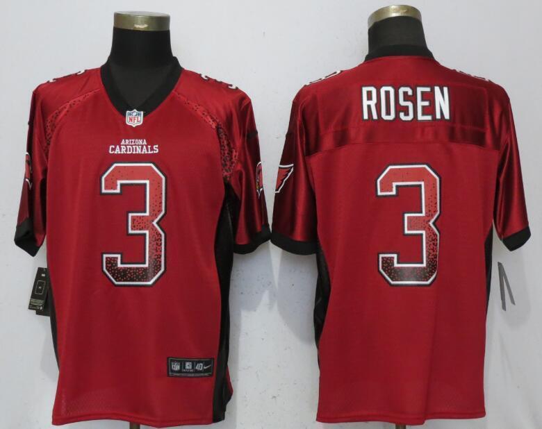 Arizona Cardinals #3 Josh Rosen Drift Fashion Red Elite Jerseys Football Jersey football jersey product view 1
